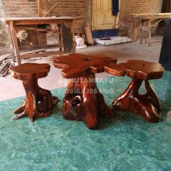 Kursi Teras Akar Jati 2 Kursi