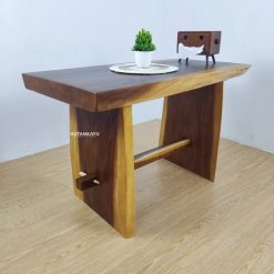 Meja Makan Balero Ukir Kursi 4 Jati