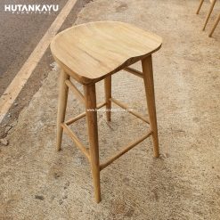 Kursi Bar Jati Modern